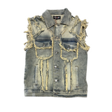 CONCEPT VTG JEAN VEST (HARRIS)