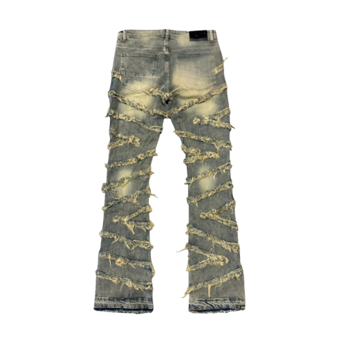 CONCEPT VTG STACKED JEANS (HARRIS)