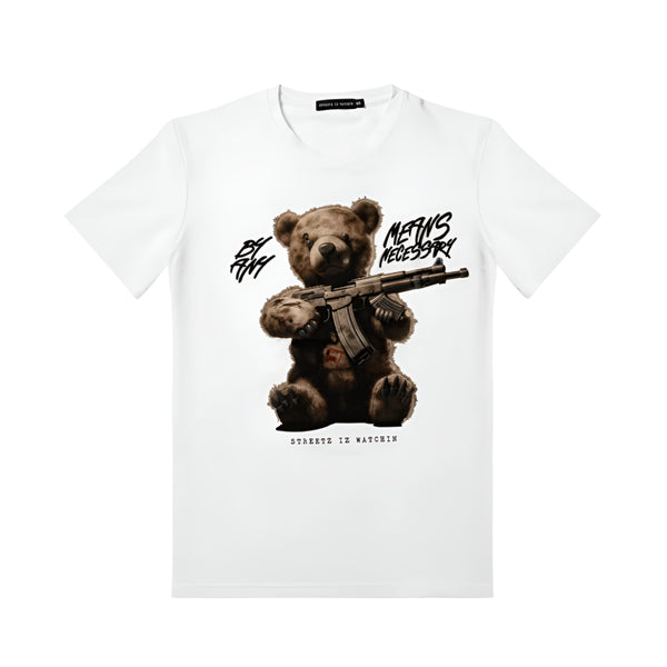 STREETZ IZ WATCHIN BY ANY MEANS NECCESSARY T-SHIRT