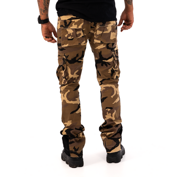 CONCEPT STACKED JEANS (CAMO)