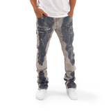 STREETZ IZ WATCHIN STACKED DENIM (GRAVEL GREY)