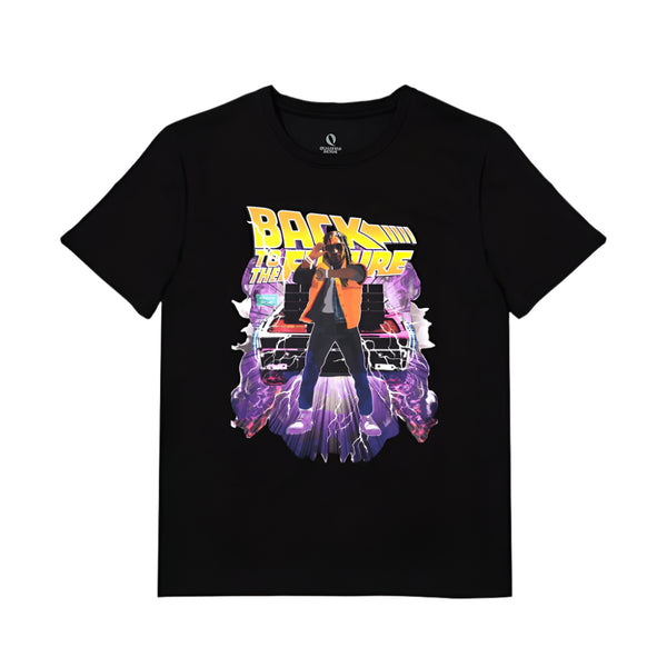 QUALIFIED DENIM BACK TO THE FUTURE "PARODY COLLECTION" T-SHIRT