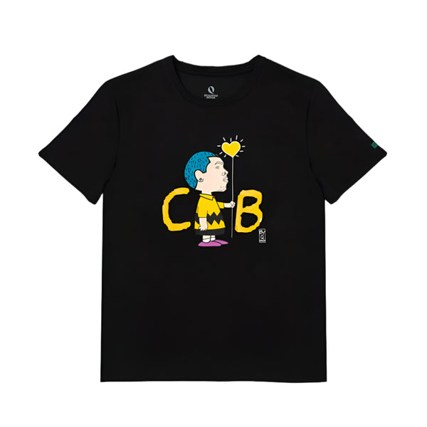 QUALIFIED DENIM C B "PARODY COLLECTION" T-SHIRT