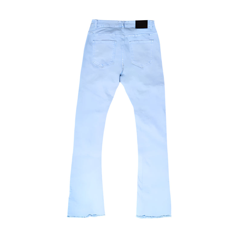 CONCEPT STACKED JEANS (MONO ICE BLUE)