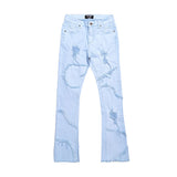 CONCEPT STACKED JEANS (MONO ICE BLUE)