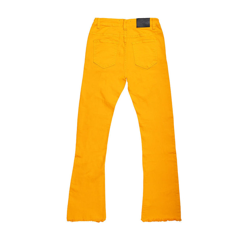 CONCEPT STACKED JEANS (YELLOW)