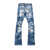 COPPER RIVET STACKED CAMO (MEDIUM SAND BLUE)