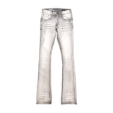 COPPER RIVET STACKED DENIM (GREY)