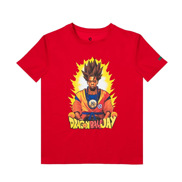 QUALIFIED DENIM DRAGON BALL JAY "PARODY COLLECTION" T-SHIRT