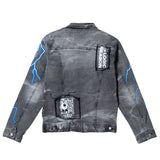 FIRST ROW RADICAL EVOLUTION DENIM JACKET (GREYSTONE)