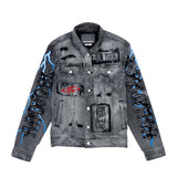 FIRST ROW RADICAL EVOLUTION DENIM JACKET (GREYSTONE)