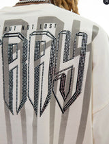 STRAY 3/4 SLEEVE TEE (WHITE)