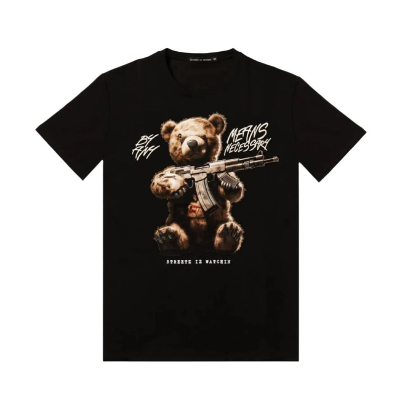 STREETZ IZ WATCHIN BY ANY MEANS NECCESSARY T-SHIRT