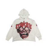 THE SYNDICATE FEAR NO EVIL HOODIE (RED/WHITE)