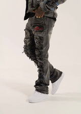 FIRST ROW RADICAL EVOLUTION STACKED DENIM