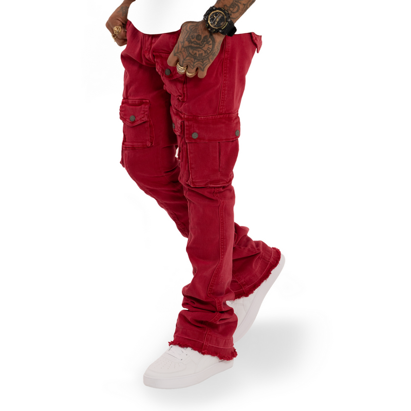 GUNZINII WARRIOR FLARE CARGO GZ306 (RED)