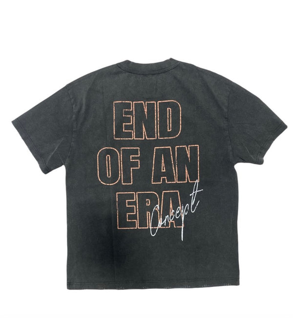 CONCEPT "DOOMSDAY" BLACK WASH TEE