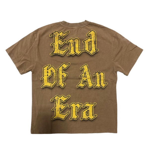 CONCEPT "CONTRABAND" BROWN MASH TEE