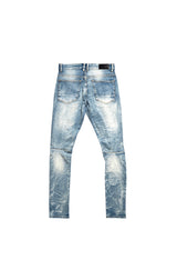 SMOKE RISE SLIM TAPERED FIT JEANS (CLYDE BLUE)