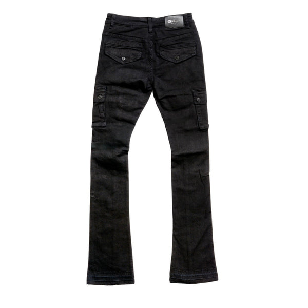 GUNZINII WARRIOR FLARE CARGO GZ306 (BLACK)