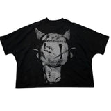 THE SYNDICATE "DEADWEIGHT" OVERSIZED CROPPED TEE (BLACK)