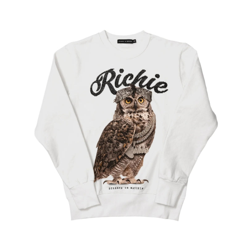 STREETZ IZ WATCHIN RICHIE CREWNECK