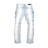 SMOKE RISE STACKED CARGO (SANTORINI BLUE)