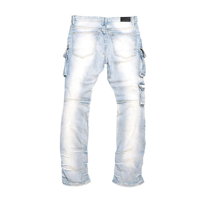 SMOKE RISE STACKED CARGO (SANTORINI BLUE)