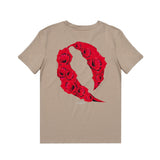QUALIFIED DENIM Q COLLECTION ROSE T-SHIRT