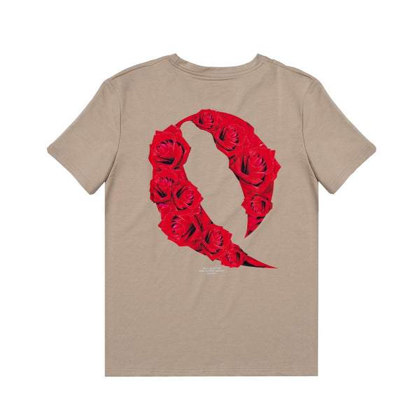 QUALIFIED DENIM Q COLLECTION ROSE T-SHIRT