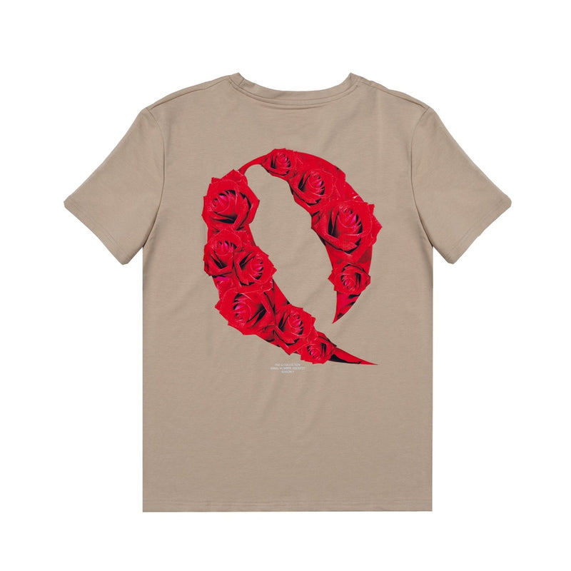 QUALIFIED DENIM Q COLLECTION ROSE T-SHIRT