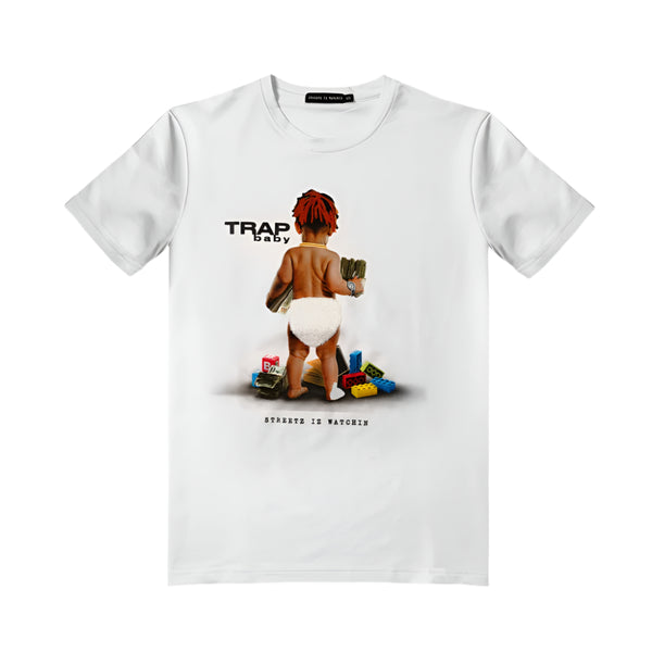 STREETZ IZ WATCHIN TRAP BABY T-SHIRT