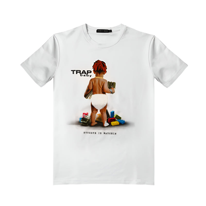 STREETZ IZ WATCHIN TRAP BABY T-SHIRT